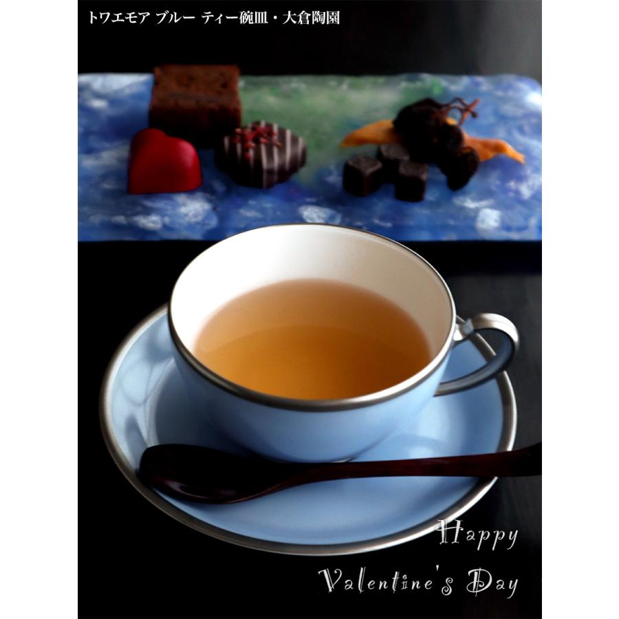 磁器：トワエモア ブルー ティー碗皿・大倉陶園《ティーカップ・皿セット》 |  | 06