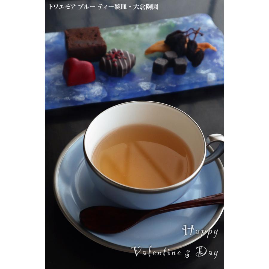 磁器：トワエモア ブルー ティー碗皿・大倉陶園《ティーカップ・皿セット》 |  | 07