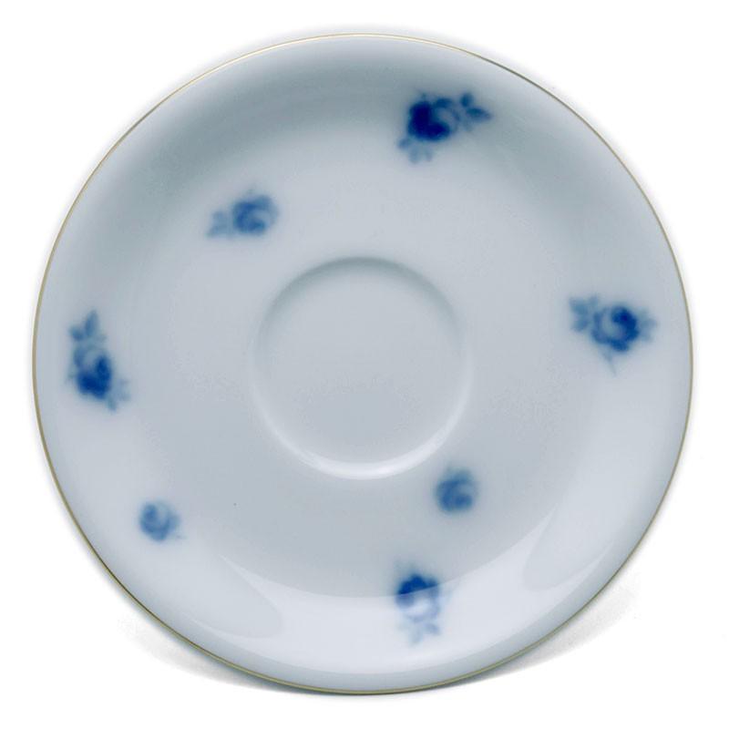 磁器：バラ文岡染めコーヒー碗皿・大倉陶園《コーヒーカップ・皿セット・140ml》 |  | 11