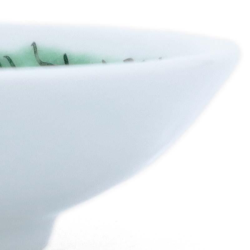 九谷焼：色絵コマニ双魚文皿・須田菁華《小皿・12.2cm》 : 和食器の