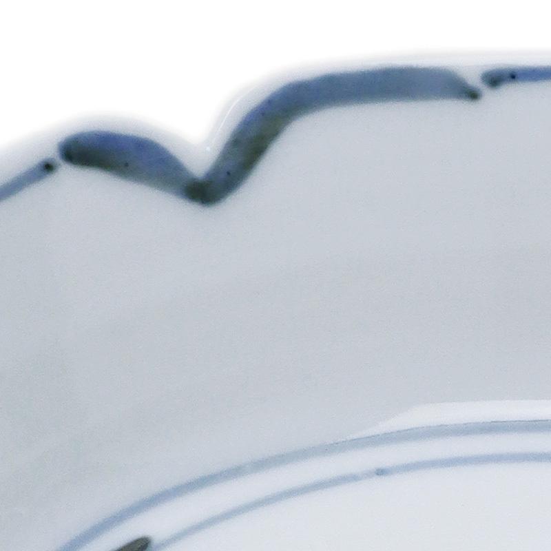 九谷焼：染付双鹿図三脚向付・須田菁華《小鉢・15.0cm》 : 和食器の