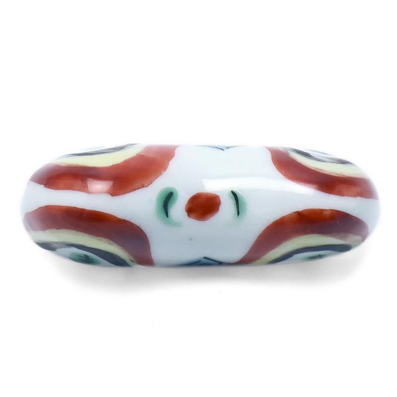 須田菁華　箸置『色絵 赤かぶら』（5客） 須田菁華 箸置『色絵 赤かぶら』（5客） 楽天市場】九谷焼：色絵