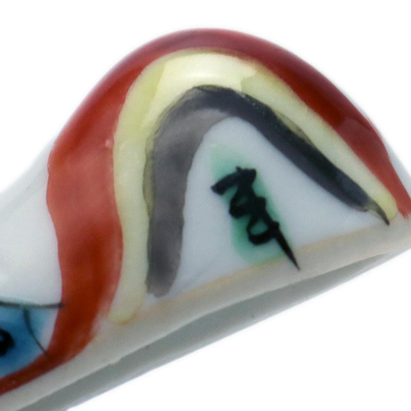 九谷焼：色絵山箸置・須田菁華《箸置き》 : 和食器の愉しみ 工芸店よう