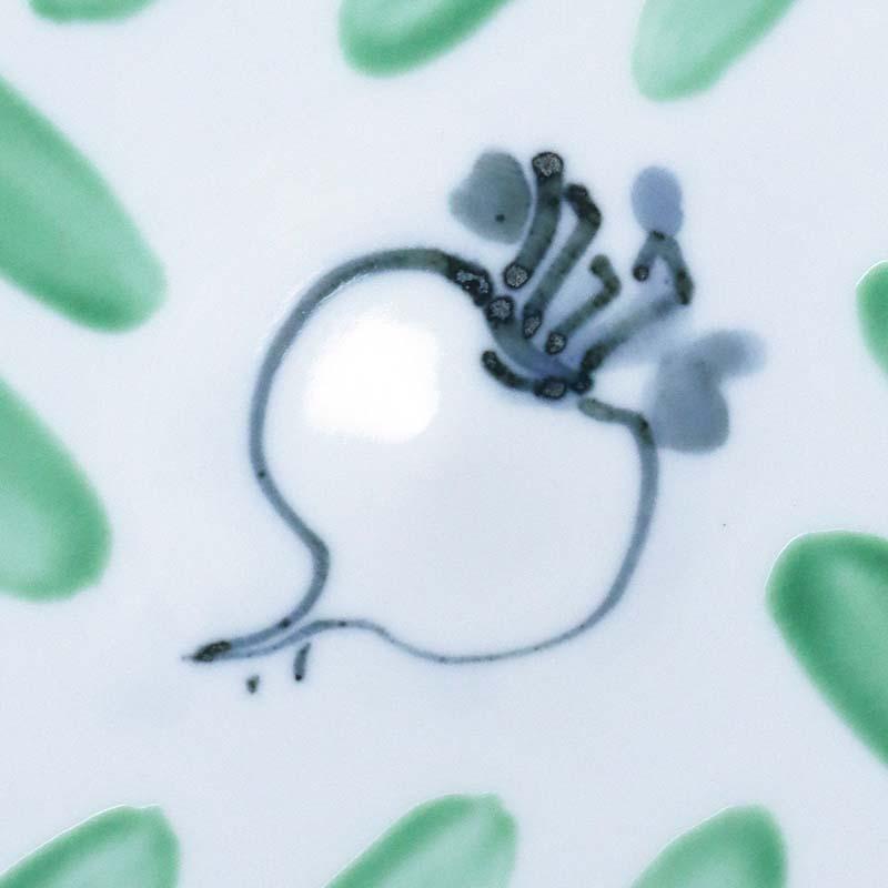 九谷焼須田菁華　染付花生 楽天市場】九谷焼：染付なずな文向付・須田菁華《小鉢・14.5cm》 : 和