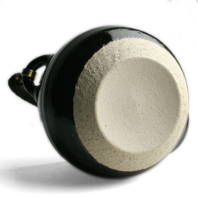 伊賀焼：つや黒土瓶・丸・杉本寿樹《土瓶・600ml》 : 和食器の愉しみ