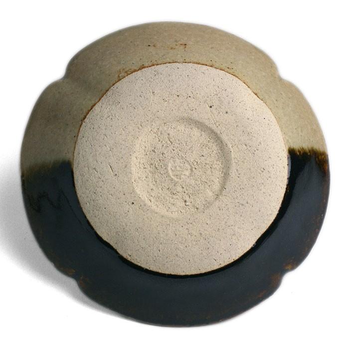 伊賀焼：あめ釉掛分型押小付・杉本寿樹《小付・11.3cm》 |  | 01