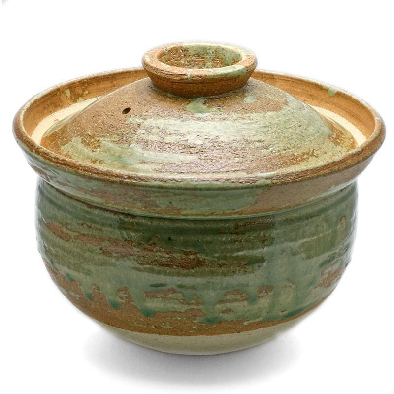 伊賀焼:粥鍋8寸・土楽窯《土鍋・2800ml・5合・25.5cm》 : 和 伊賀焼:粥鍋8寸・土楽窯《土鍋・2800ml・5合・25.5cm》 : 和