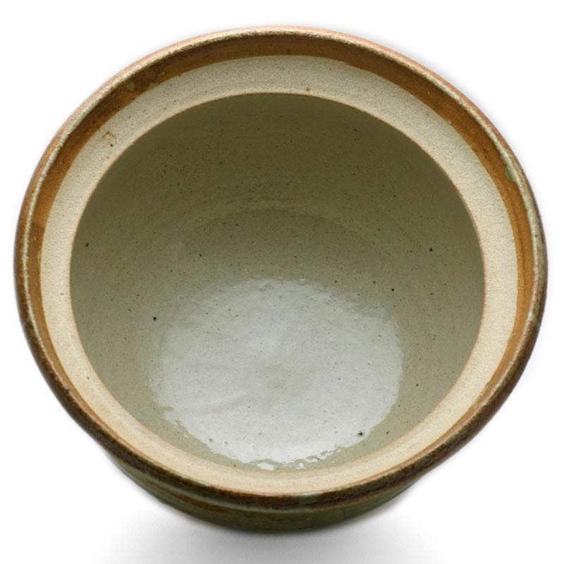 伊賀焼　土楽　土楽窯　蓮弁　深向付　深鉢　5客　福森雅武 楽天市場】伊賀焼：雅造蓮弁刻紋様碗・福森雅武（土楽窯）《中鉢