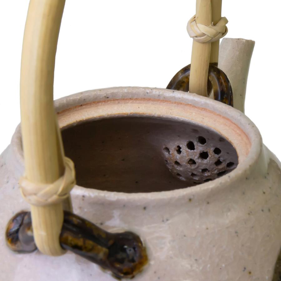 伊賀焼：点字土瓶・土楽《土瓶・1,000ml》 : 和食器の愉しみ 工芸店