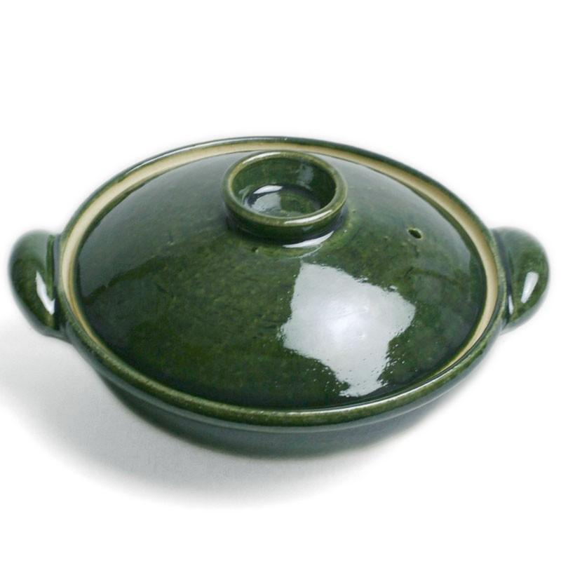 伊賀焼：青土鍋・22cm・土楽《土鍋・900ml》 : 和食器の愉しみ 工芸店