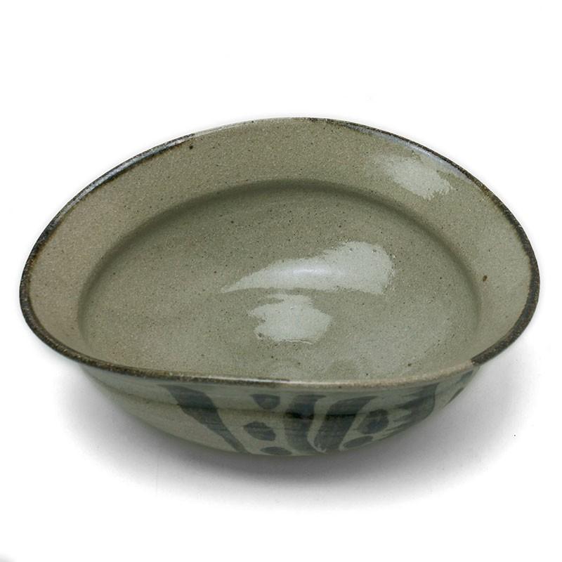 唐津焼：絵唐津沓型鉢・大・中村恵子《大鉢・23.0cm》 |  | 02