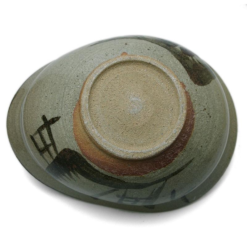 唐津焼：絵唐津沓型鉢・大・中村恵子《大鉢・23.0cm》 |  | 03