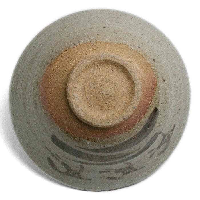 唐津焼：絵唐津飯碗・千鳥文・小・中村恵子《お茶碗・飯碗・ご飯茶碗