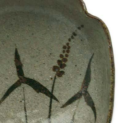 唐津焼：絵唐津しょうゆ皿No.2・中村恵子《豆皿・9.0cm》 |  | 03