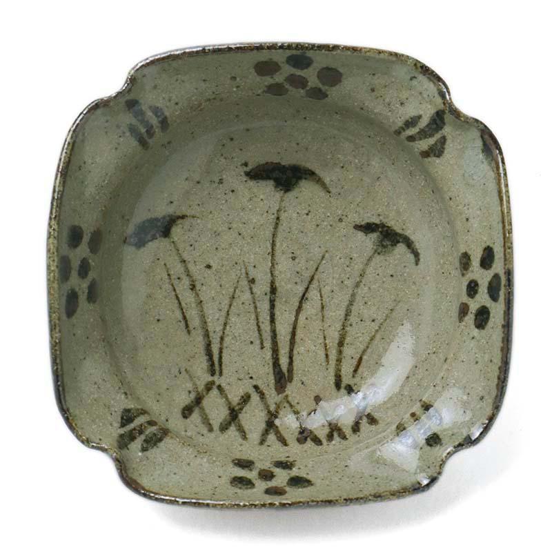 唐津焼：絵唐津小皿・B・中村恵子《小皿・9.5cm》 |  | 03