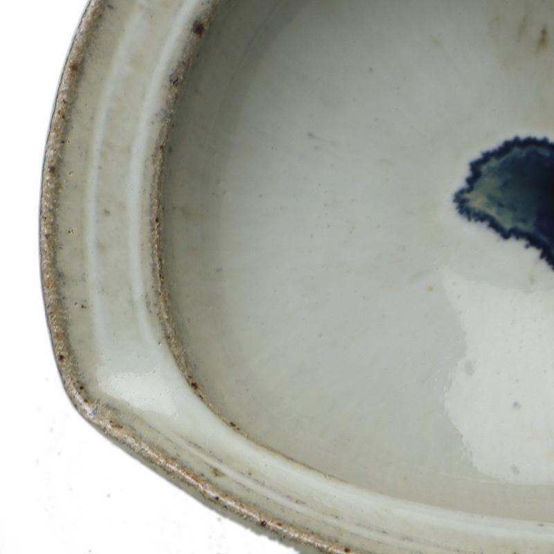 唐津焼：朝鮮唐津鮑形向付・中村恵子《小鉢・16.0cm》 : 和食器の愉し