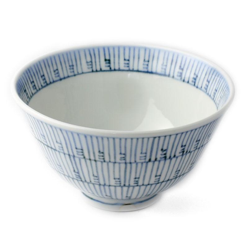 染付暦手飯碗・阪東晃司《飯碗・ご飯茶碗・12.3cm》 | 