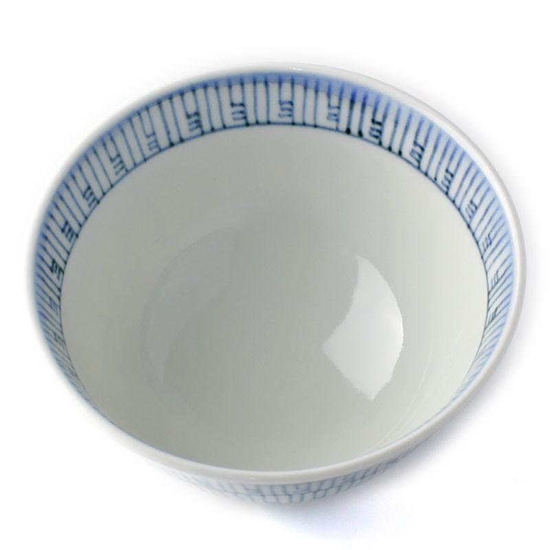 染付暦手飯碗・阪東晃司《飯碗・ご飯茶碗・12.3cm》 |  | 01