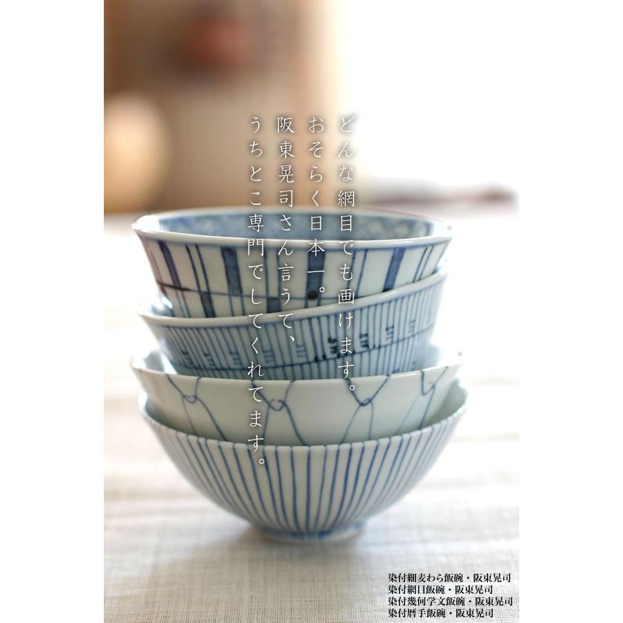 染付暦手飯碗・阪東晃司《飯碗・ご飯茶碗・12.3cm》 |  | 03