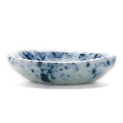 染付吹墨月に兎豆皿1.3寸・阪東晃司《豆皿・4.0cm》 |  | 01