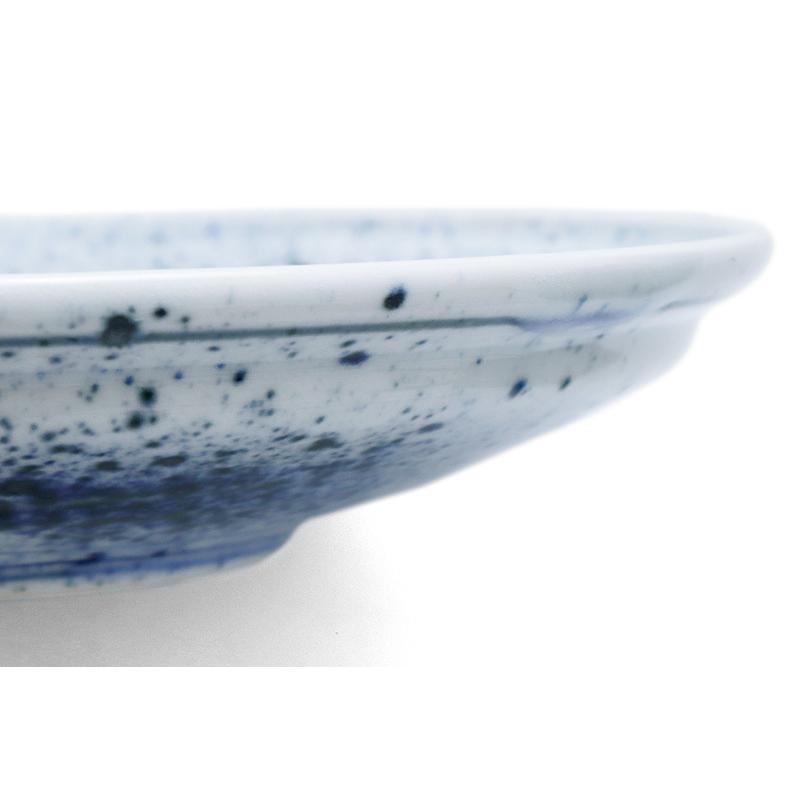 染付吹墨月に兎5寸皿・阪東晃司《小皿・15.2cm》 |  | 03
