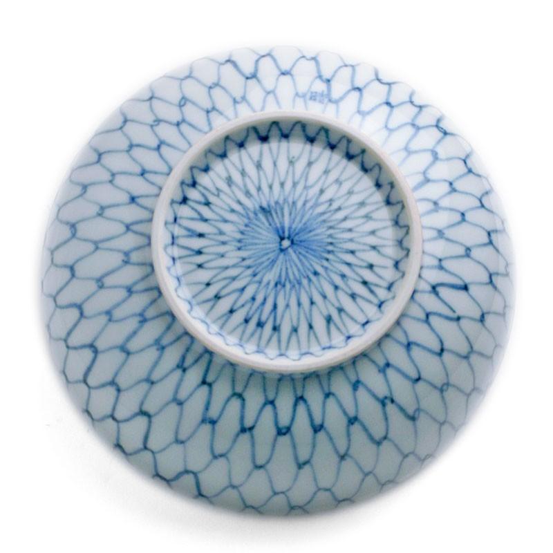 清水焼 平安昇峰 染付 網目文 和食器 食器 盛り皿 平皿 中皿 網目花文 網目 楽天市場】 《模様・文様》 > 網目 > 花網目文 > 花網文・土山