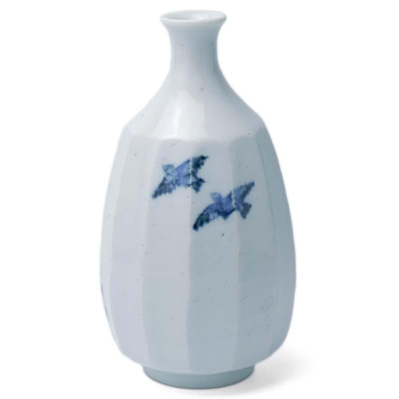 染付鳥文徳利・阪東晃司《酒器・300cc》 : 和食器の愉しみ 工芸店よう