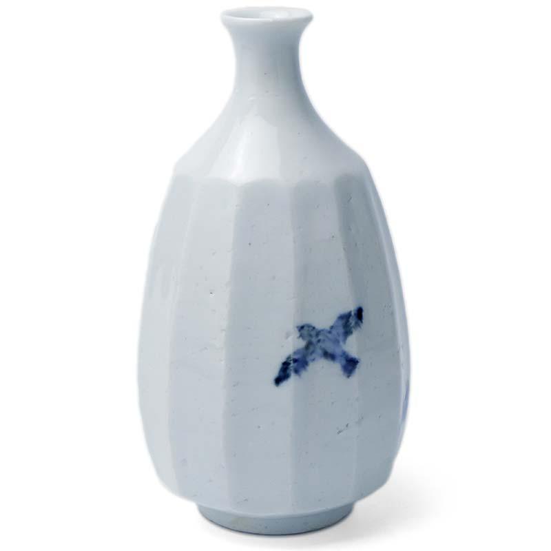 染付鳥文徳利・阪東晃司《酒器・300cc》 : 和食器の愉しみ 工芸店よう