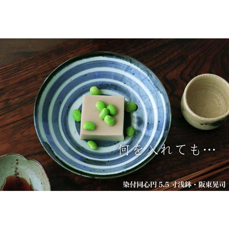 染付同心円5.5寸浅鉢・阪東晃司《中鉢・17.5cm》 |  | 13