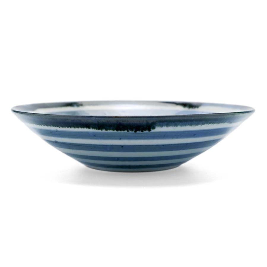 染付同心円5.5寸浅鉢・阪東晃司《中鉢・17.5cm》 |  | 01