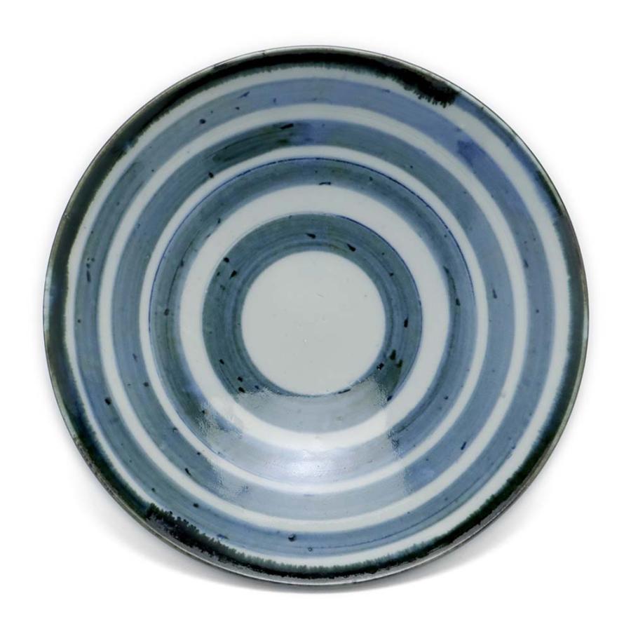 染付同心円5.5寸浅鉢・阪東晃司《中鉢・17.5cm》 |  | 03