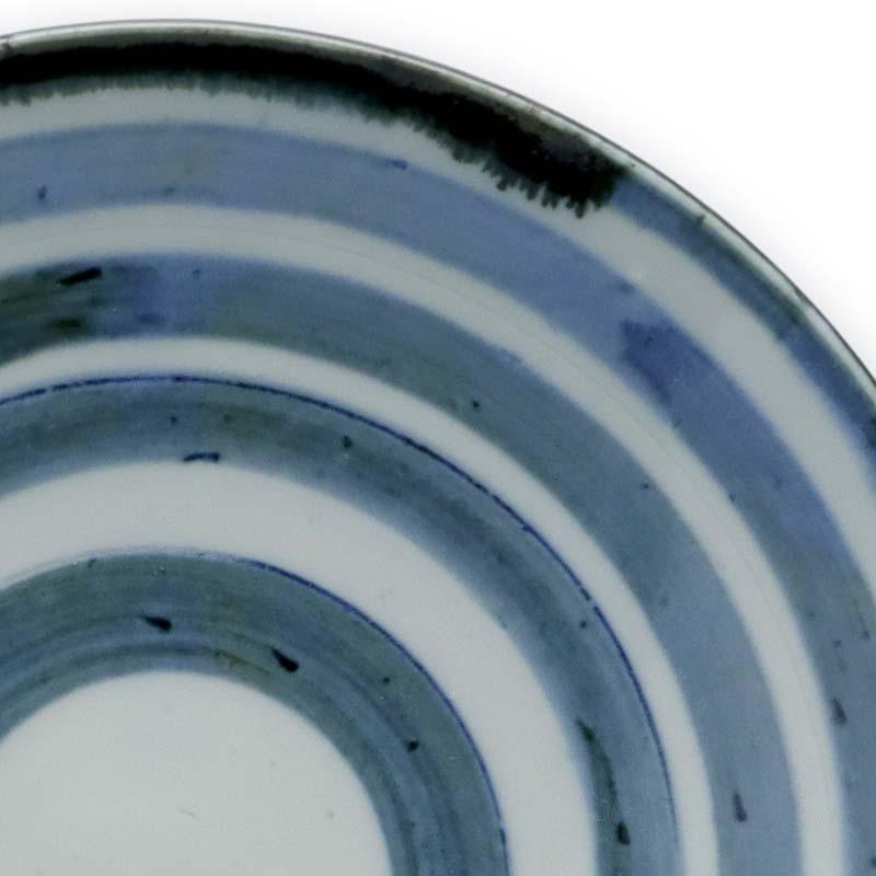 染付同心円5.5寸浅鉢・阪東晃司《中鉢・17.5cm》 |  | 04