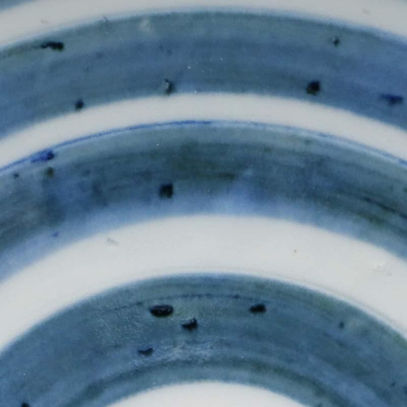 染付同心円5.5寸浅鉢・阪東晃司《中鉢・17.5cm》 |  | 07