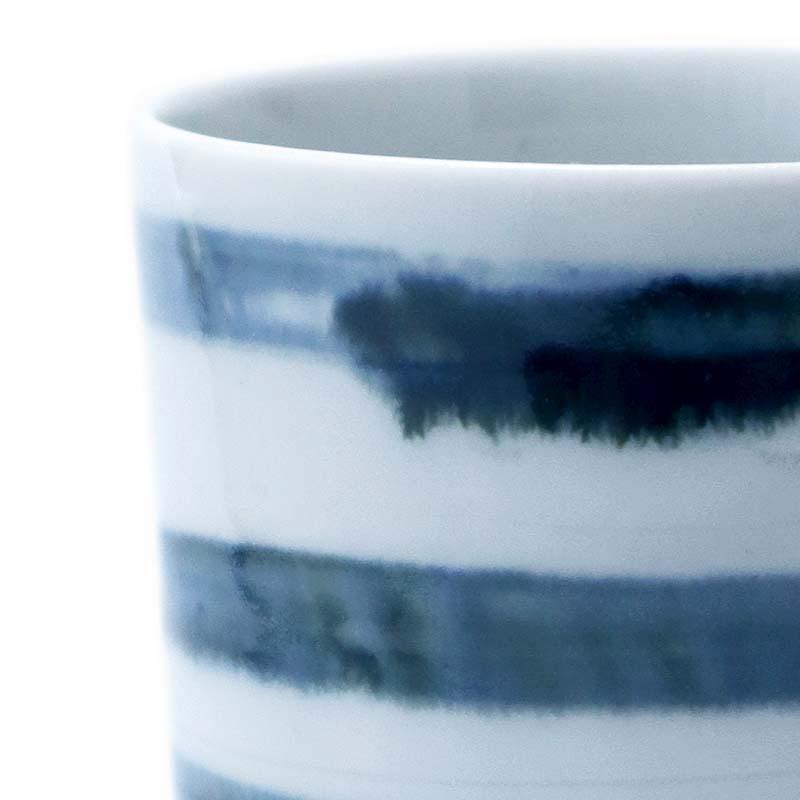 染付横線文湯呑・阪東晃司《湯呑》 |  | 01