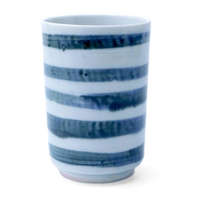 染付横線文湯呑・阪東晃司《湯呑》 |  | 02