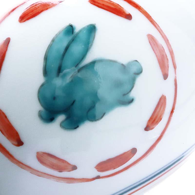 色絵急須・兎・阪東晃司《急須・400ml》 |  | 10