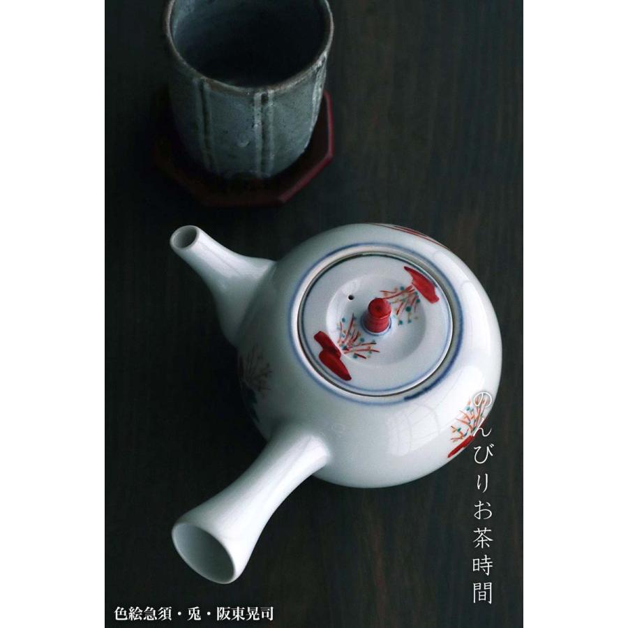 色絵急須・兎・阪東晃司《急須・400ml》 |  | 16