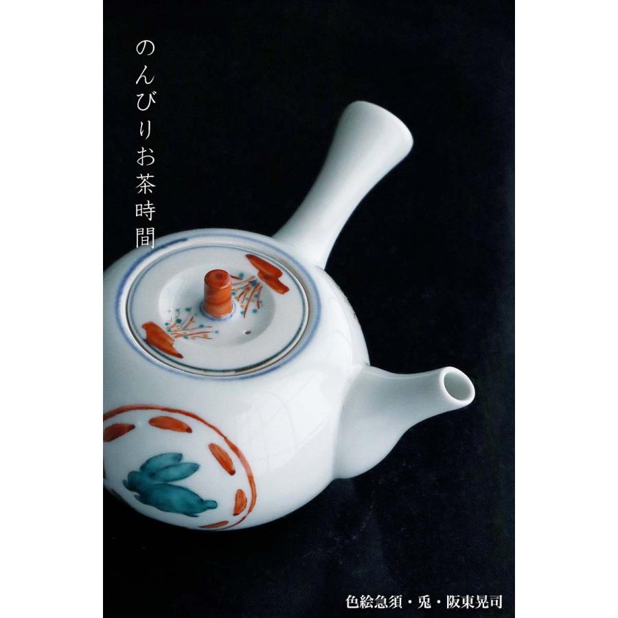 色絵急須・兎・阪東晃司《急須・400ml》 |  | 17