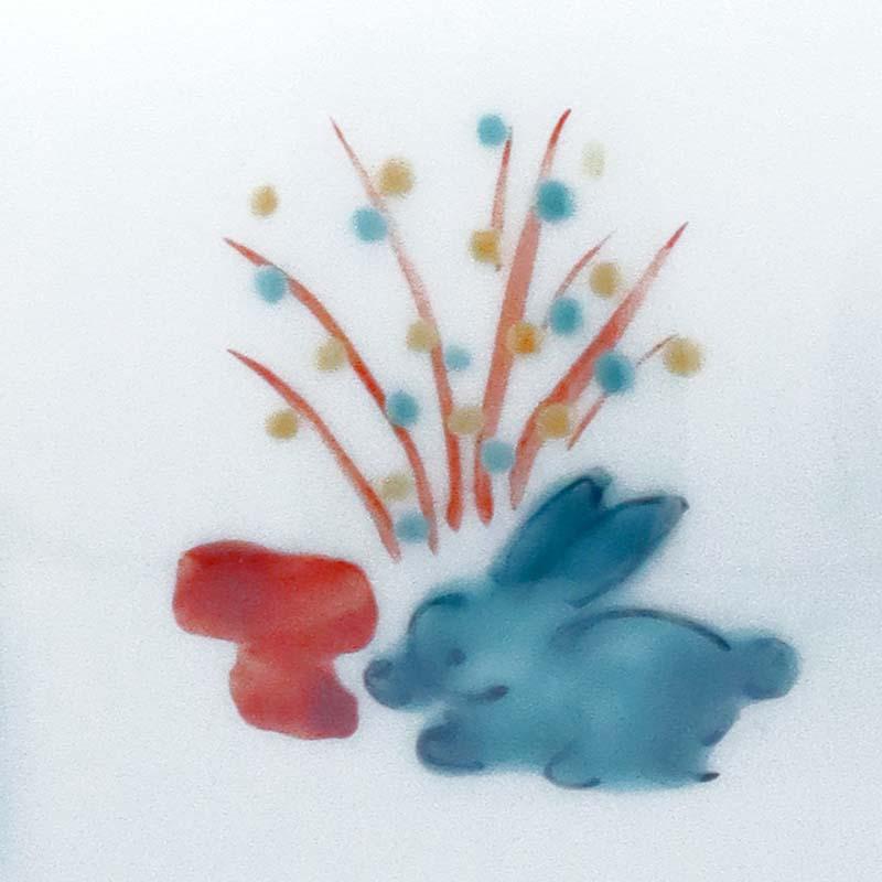 色絵急須・兎・阪東晃司《急須・400ml》 |  | 05