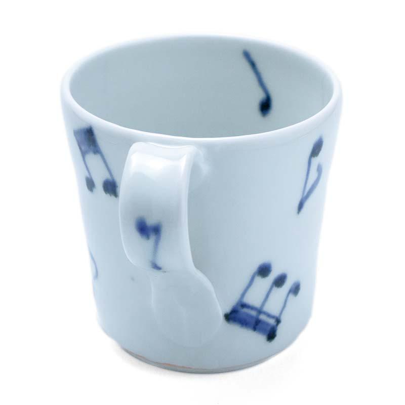 染付：音符マグカップ・古川章蔵《コーヒーカップ・200ml》 |  | 04