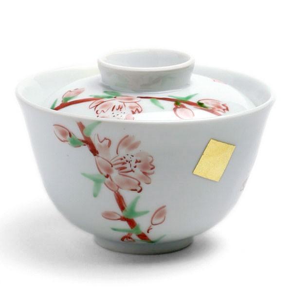 桃蓋物・古川章蔵《蓋物・吸い物碗・蒸し碗・11.0cm・200ml》