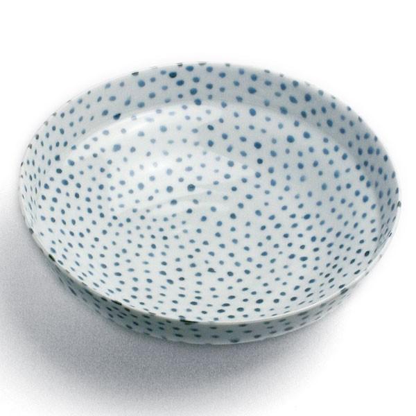 染付点文鉢・大・古川章蔵《大鉢・24.0cm》