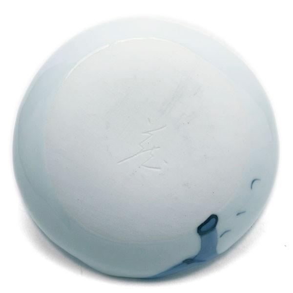 染付：染付デタラメ文丸小皿・古川章蔵《小皿・10.5cm》 |  | 01