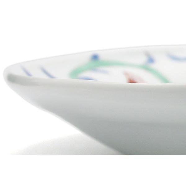 定期販売》色絵唐草タタラ丸皿・古川章蔵《大皿・24.5cm》 : 和食器の