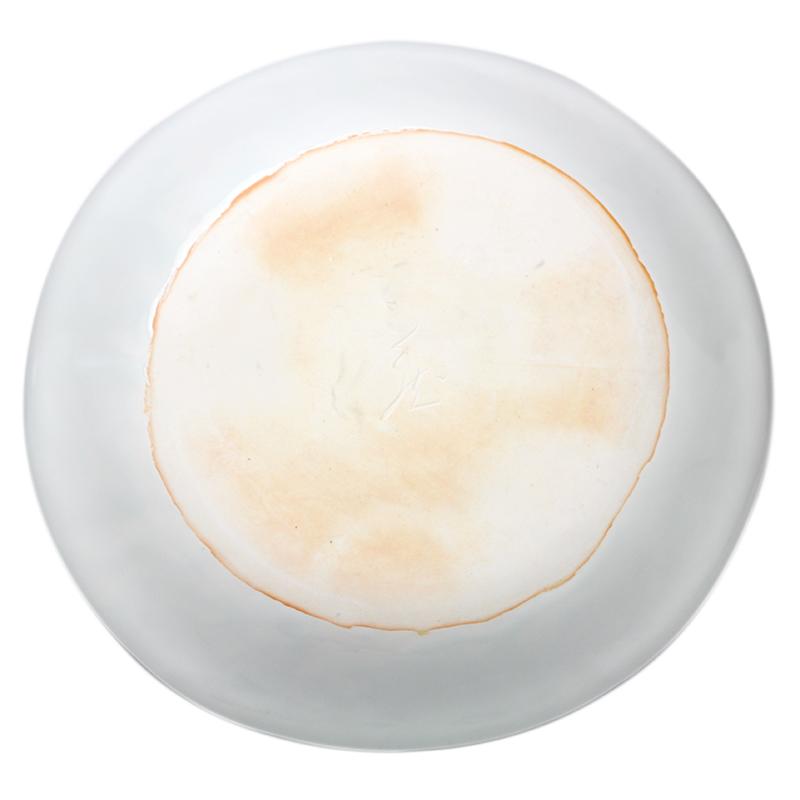 定期販売》色絵唐草タタラ丸皿・古川章蔵《大皿・24.5cm》 : 和食器の