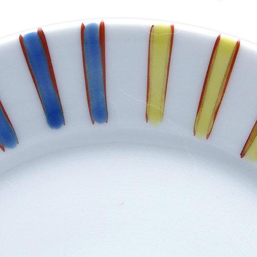 色絵ふちあり丸皿・古川章蔵《小皿・15.7cm 》 : 和食器の愉しみ 工芸