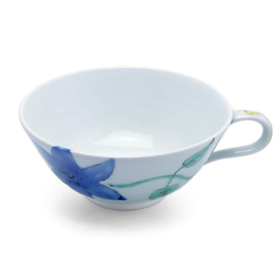 色絵：クレマチススープ碗皿・古川章蔵《スープ碗・150ml》 |  | 01