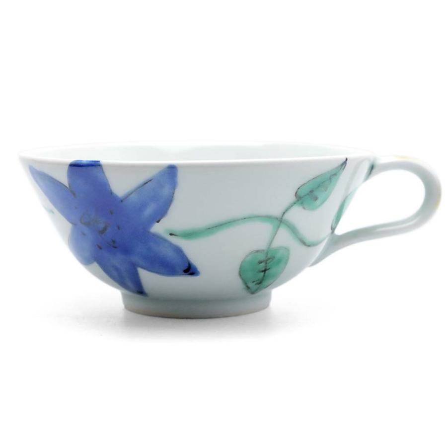 色絵：クレマチススープ碗皿・古川章蔵《スープ碗・150ml》 |  | 02