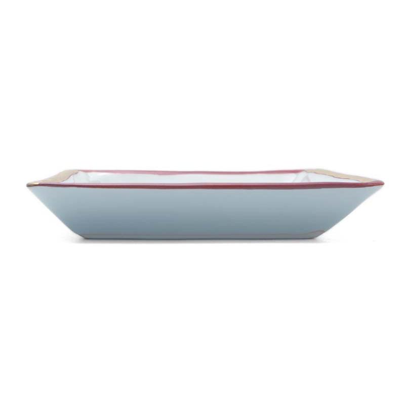 金彩赤絵角小皿・古川章蔵《小皿・11.0cm》 |  | 02