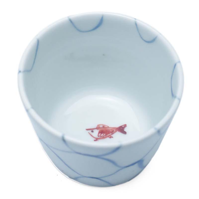 染付網文そば猪口・小・古川章蔵《蕎麦猪口・7.3cm》 : 和食器の愉しみ